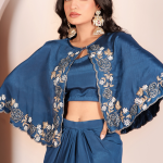 Indira Embroidered Drape Set