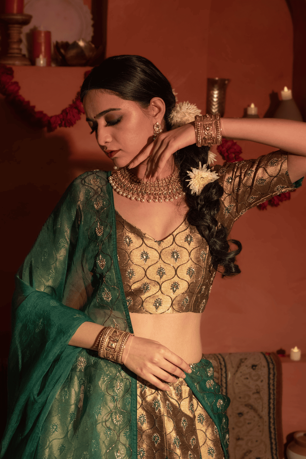 Regal Zari Enchantment Lehenga Set