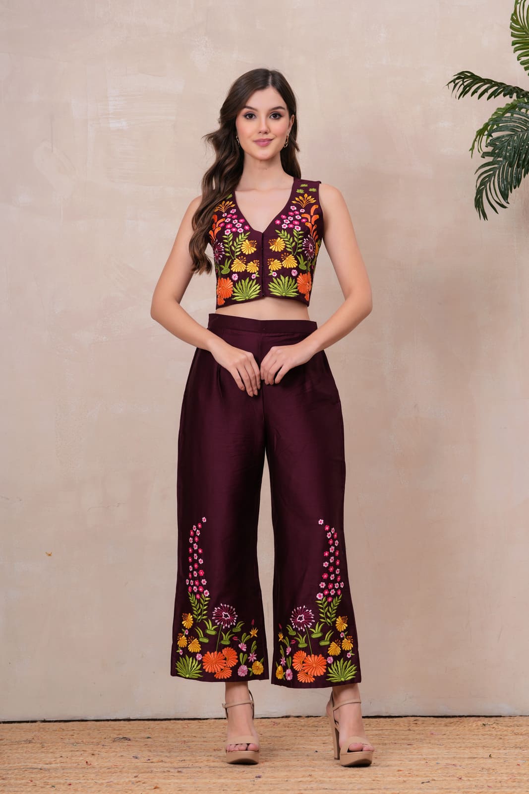 Fuchsia Bloom Co-ord Set