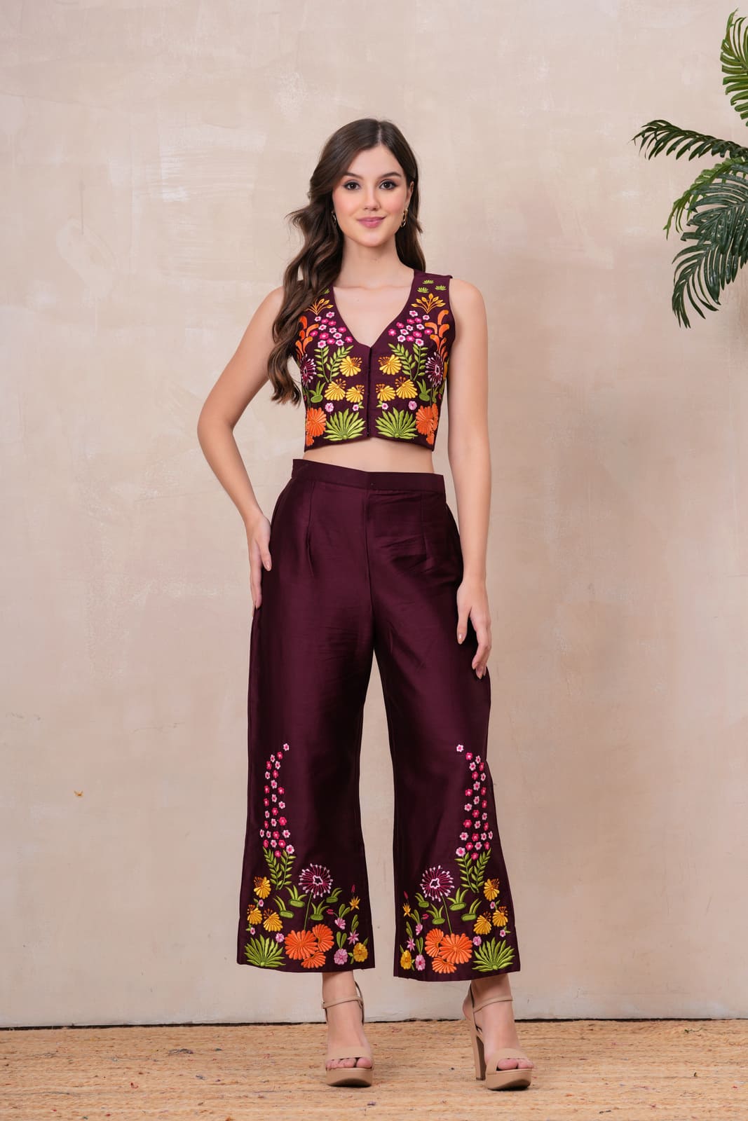 Fuchsia Bloom Co-ord Set