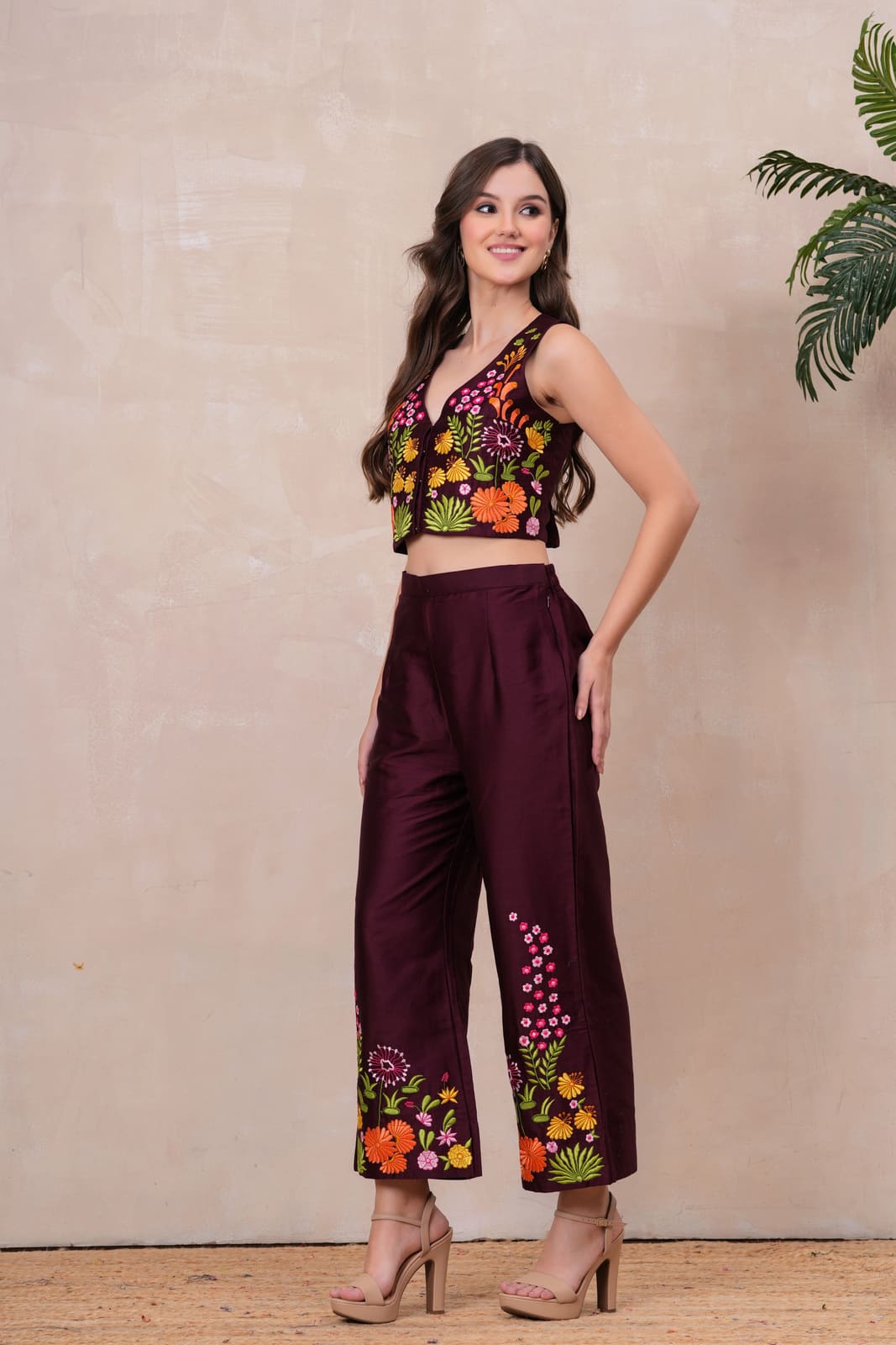 Fuchsia Bloom Co-ord Set