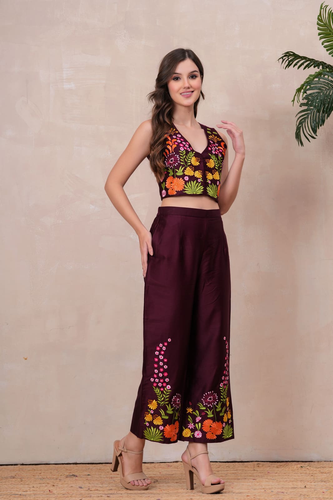 Fuchsia Bloom Co-ord Set