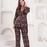 Black Red Executive Blazer Set