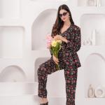 Black Red Executive Blazer Set