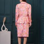 Pink Floral Blazer Babe Set