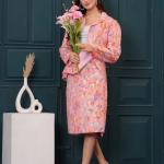 Pink Floral Blazer Babe Set