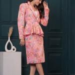 Pink Floral Blazer Babe Set