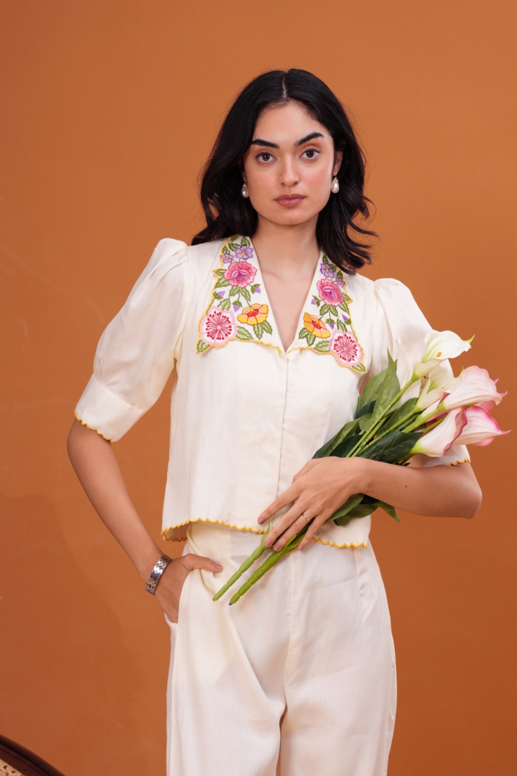 Ivory Garden Co-ord Set