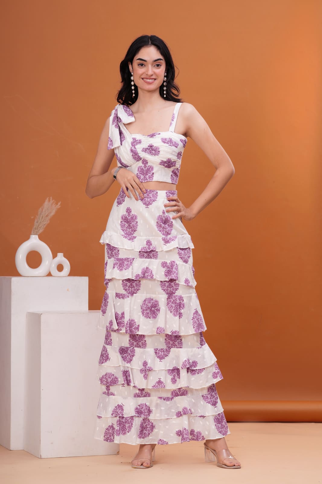 Lavender Haze Ruffle Set