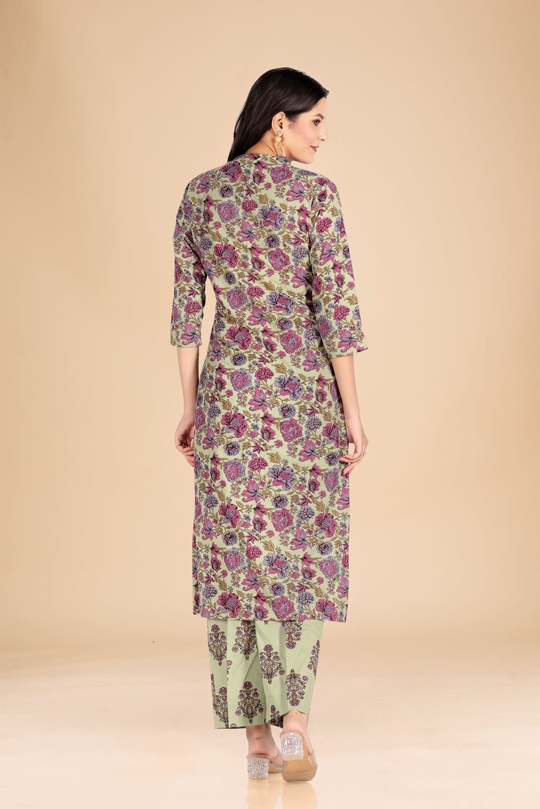 Pista Green Kurta Set