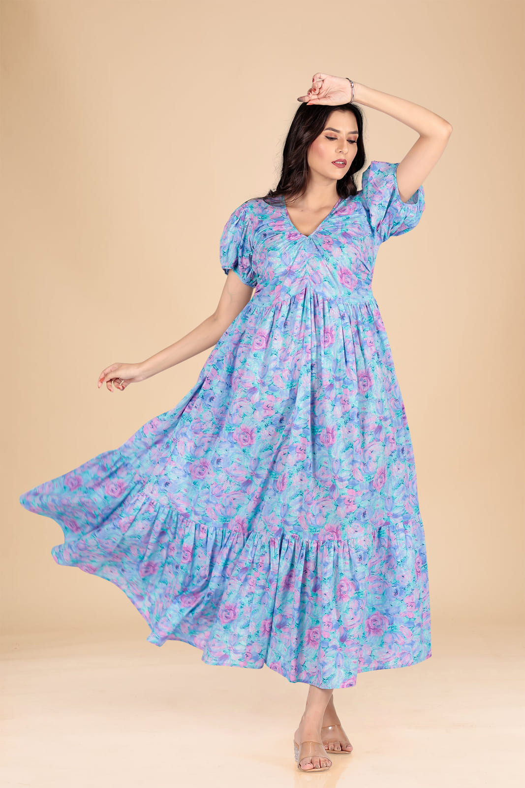 Candy Pink Maxi Dress