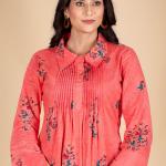 Peach Cotton Co-ord Set