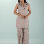 Ashy Cotton Co-ord Set