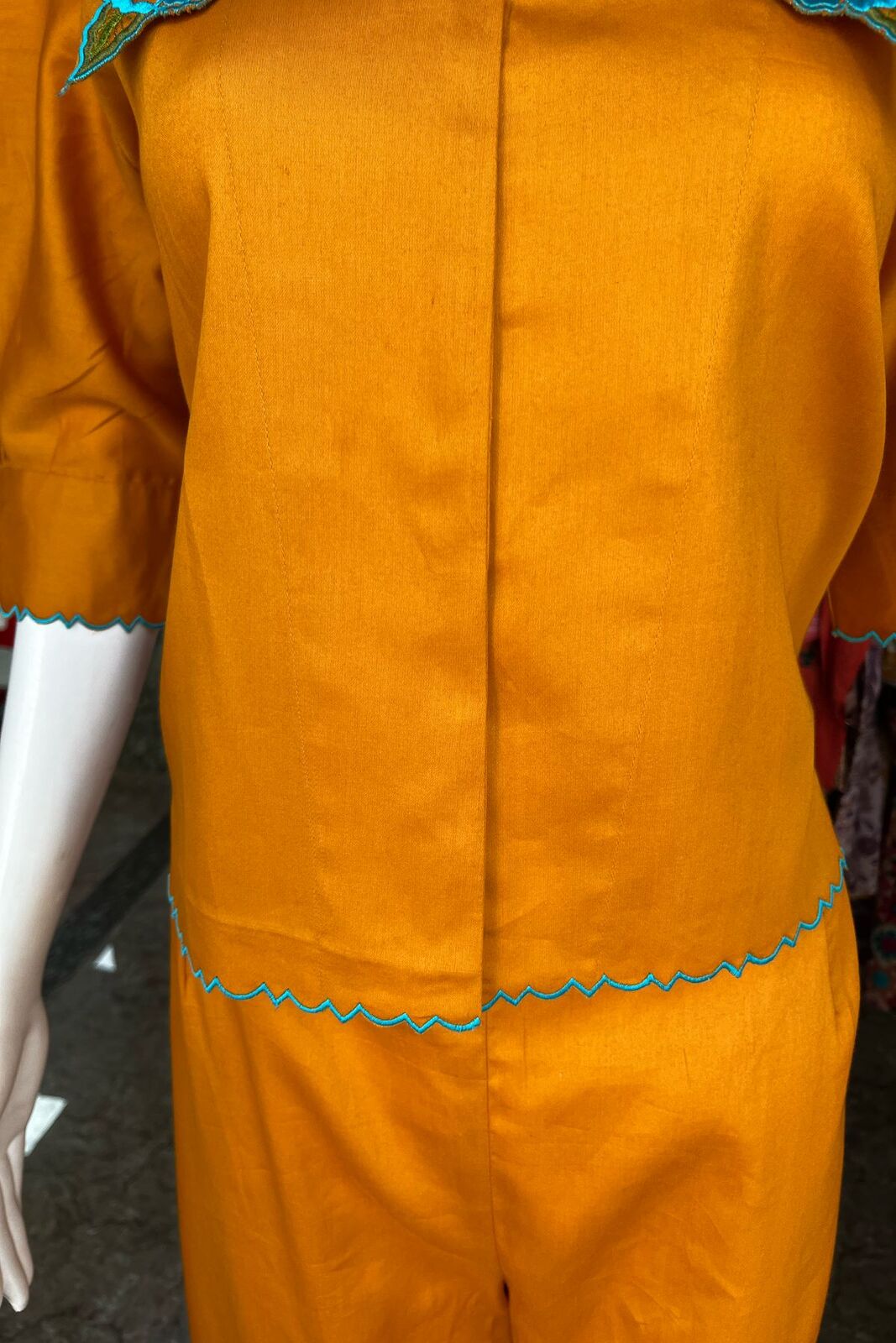 Golden Hour Hand Embroidered Co-ord Set