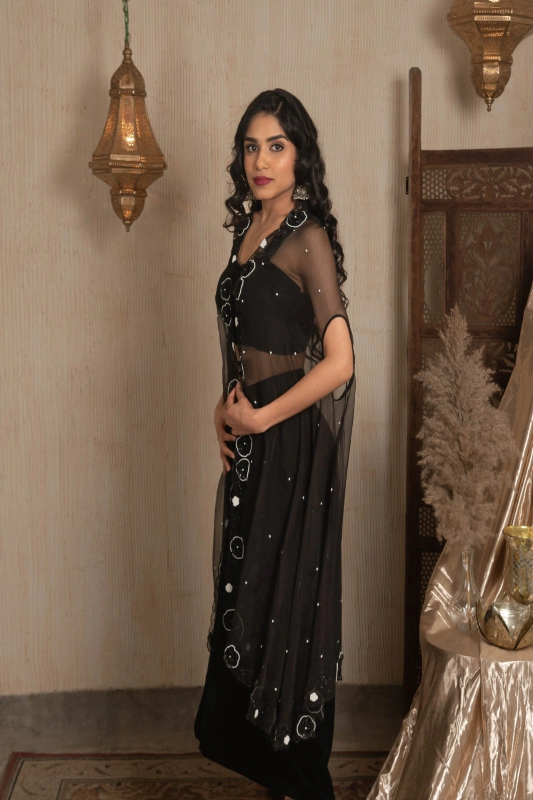 Chaandni Velvet Drape Set