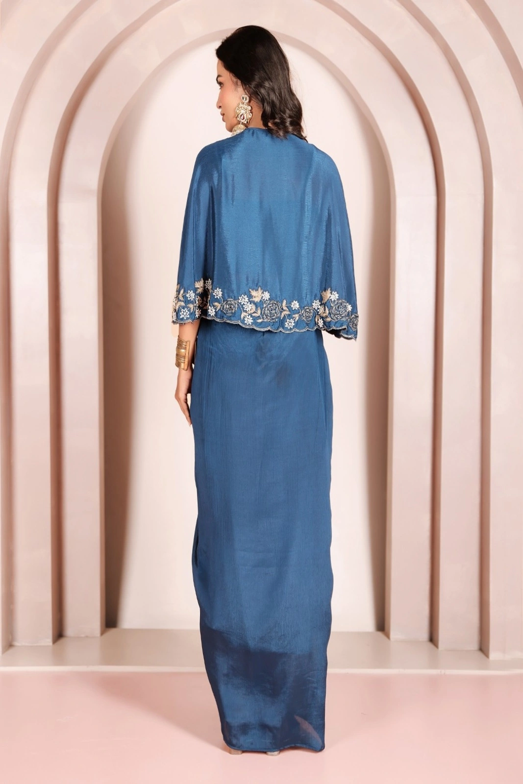 Midnight Bloom Drape Set