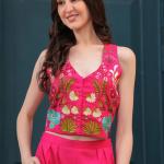 Hot Pink Bloom Co-Ord Set