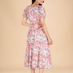 Blush Bloom Fit & Flare Dress