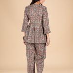 Boho Chic Cotton Printed Co-ord Set