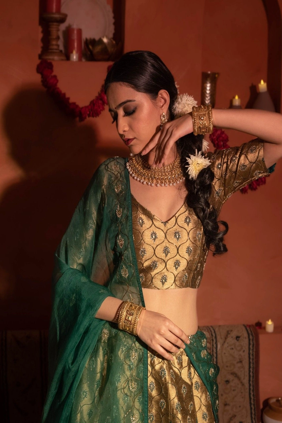 Regal Zari Enchantment Lehenga Set